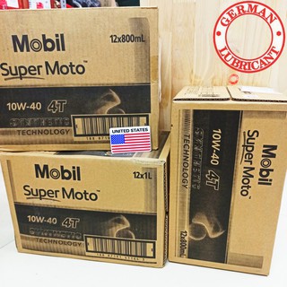 Dầu Mobil Super Moto 10w40 dạng thùng