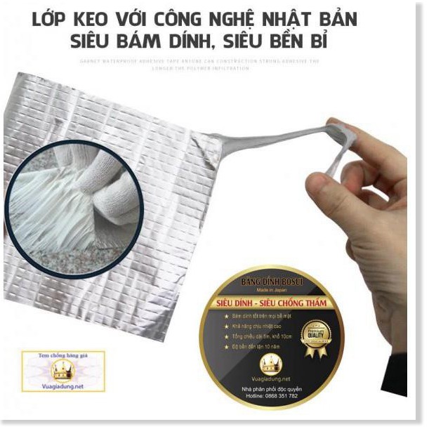 BĂNG KEO SIÊU DÍNH NHẬT BẢN CHỐNG THẤM NƯỚC 5cmx5m