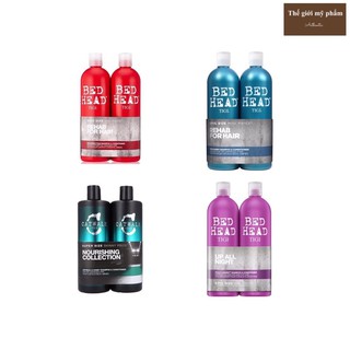 ( CHÍNH HÃNG ) Cặp Dầu Gội Xả TIGI 750ml - Tigi đỏ, tigi xanh, tigi tím, tigi trắng, tigi catwalk