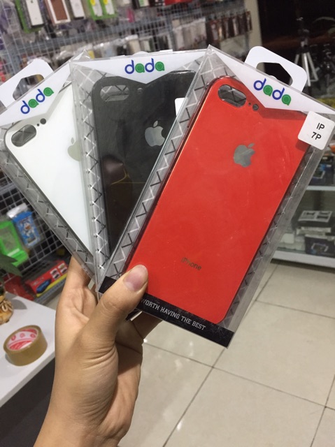 Ốp lưng kính tráng gương giả iphone 8 cho iphone 7/8 plus