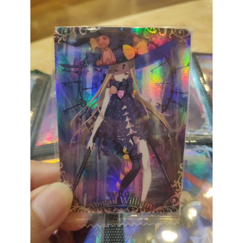 Thẻ bài sưu tầm bánh xốp Fate Grand Order FGO Abigail Williams SP - Super Rare - Tặng bọc bài nhựa bảo quản