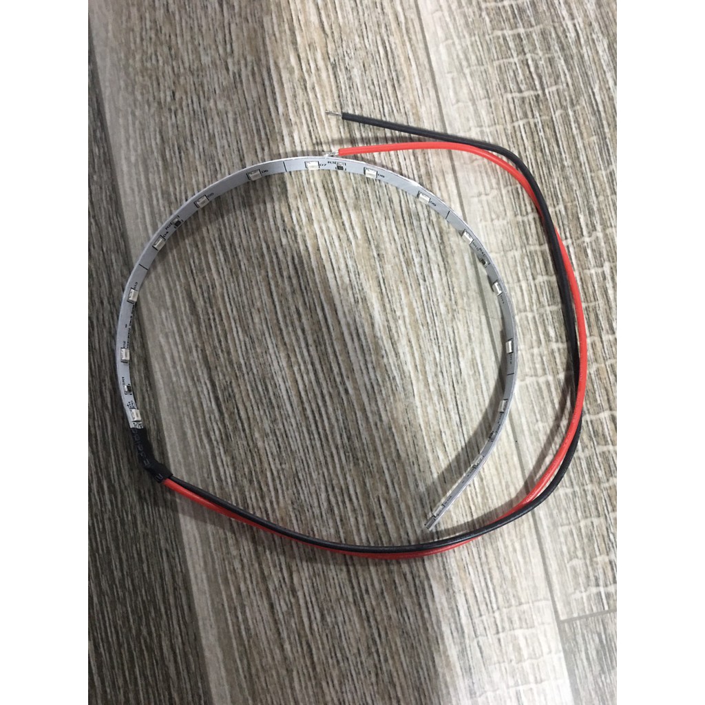 Sản phẩm gia đình làm: Sợi dây lét 22cm mặt quỷ 12V màu đỏ , thép