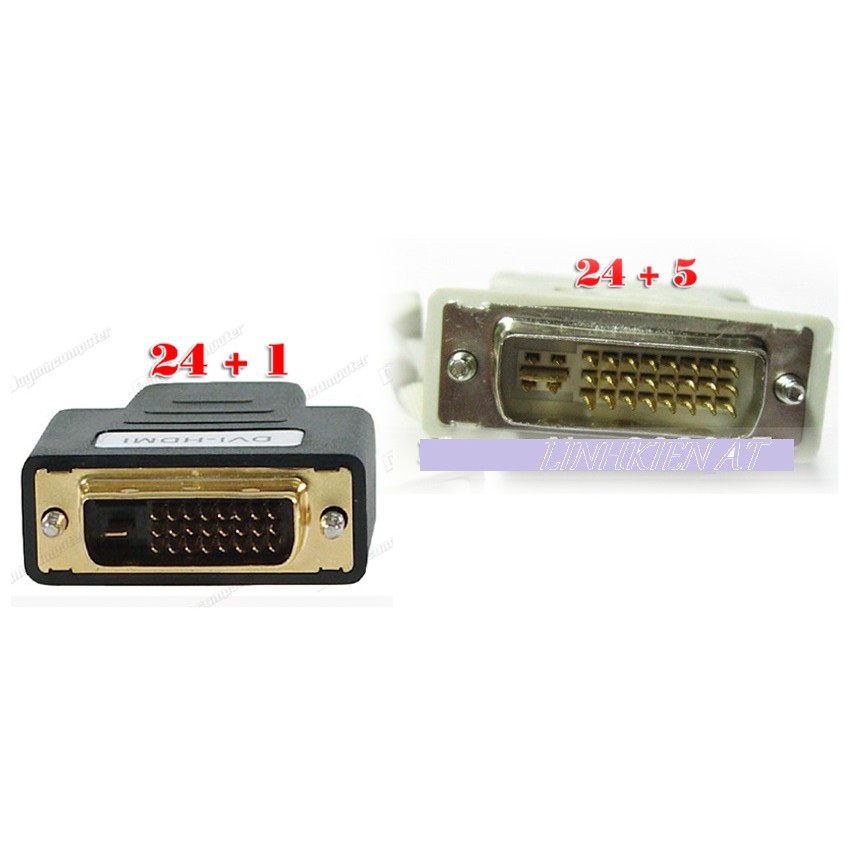 Đầu Chuyển DVI ( 24 + 5 ) Ra VGA