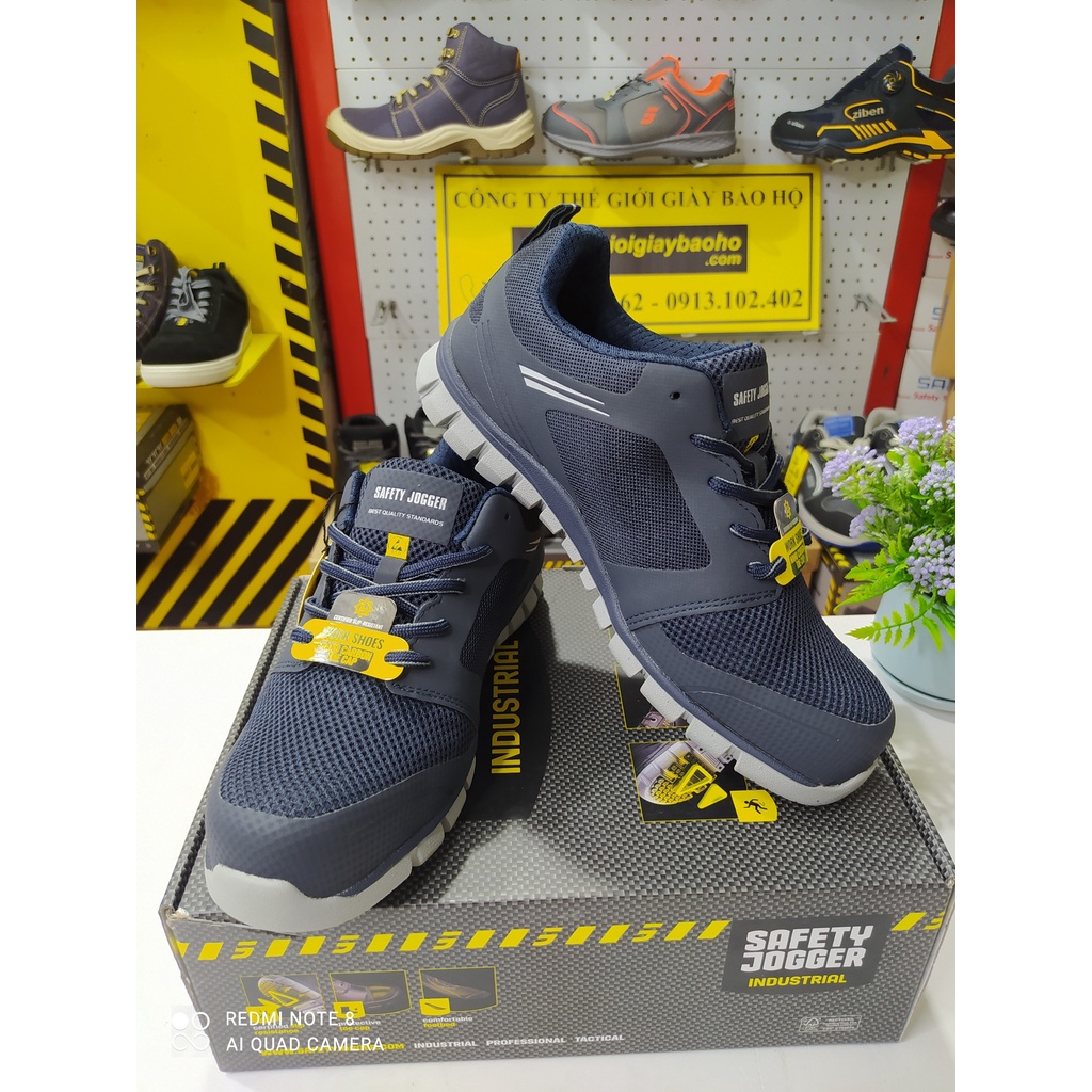 [HÀNG CHÍNH HÃNG]Giày Bảo Hộ Safety Jogger Ligero Siêu Nhẹ, Đế Chống Sốc, Chống Tĩnh Điện, Chống Trơn Trượt | BigBuy360 - bigbuy360.vn
