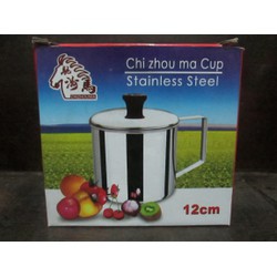 CA INOX NGỰA CÓ NẮP 9cm , 10cm, 11cm, 12cm, 13cm