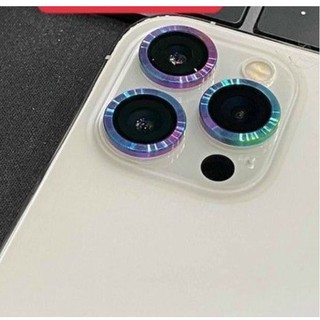 [ Titan cầu vồng ] Dán bảo vệ từng mắt Camera iPhone 12 Mini,12,12 Pro,12 ProMax,11,11 Pro,11 Pro Max 7 màu sắc cầu vồng