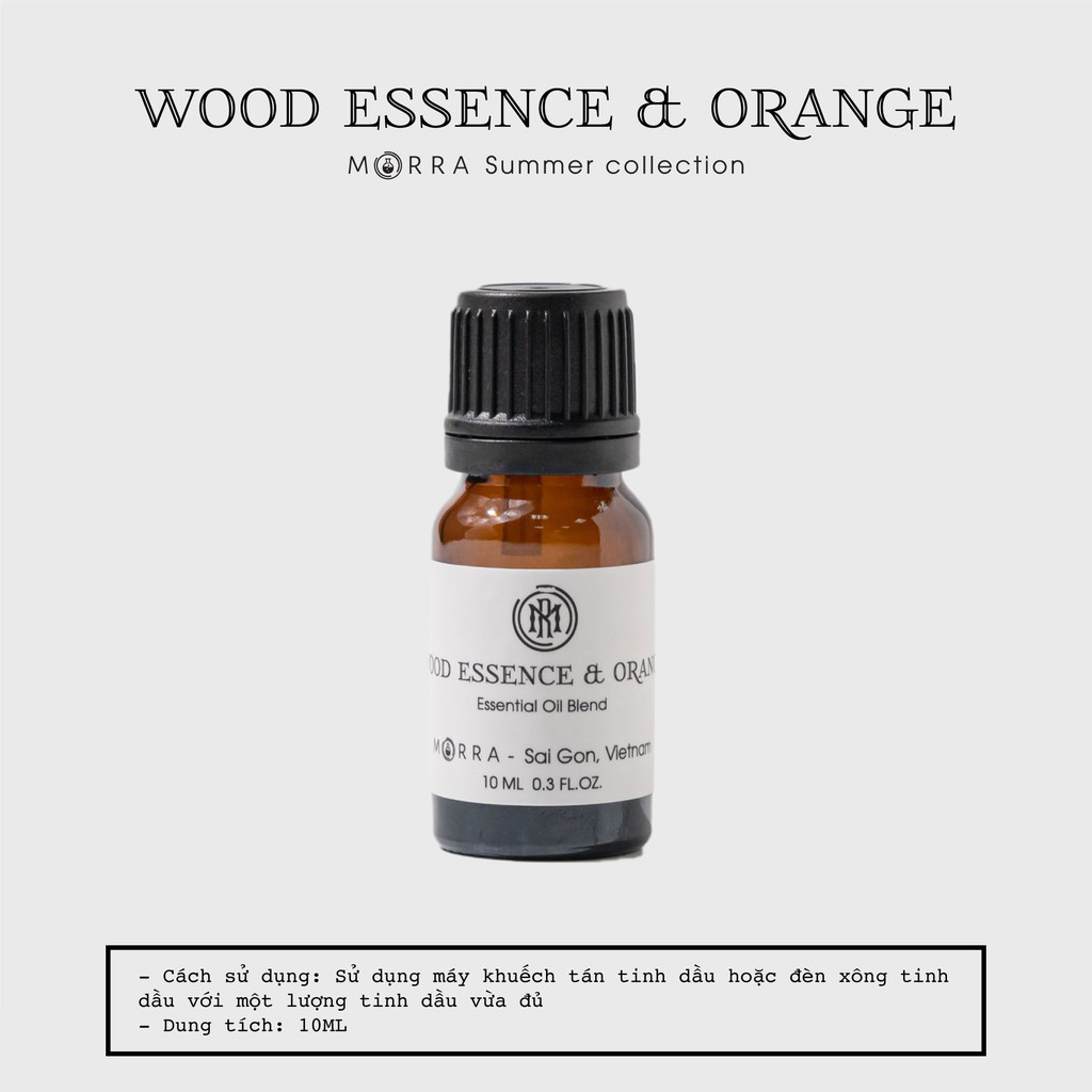 Tinh dầu Wood essence and orange 10ml