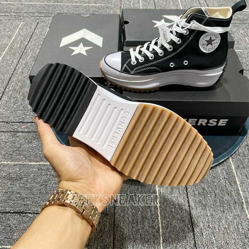 [GeekSneaker] Giày Cvs Run Star Hike Hi JW Anderson Black | BigBuy360 - bigbuy360.vn