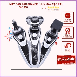 Máy cạo râu Shaver sk1588 cạo không đau rát, chống nước thông minh