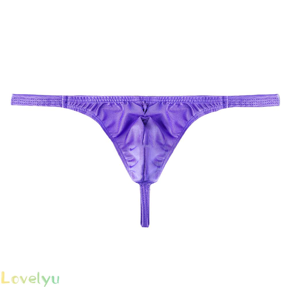 &lt;READY STOCK&gt;Sexy Men G-string Thong Underwear Briefs T-back Micro Erotic Lingerie Underwear high quality100% brand new！