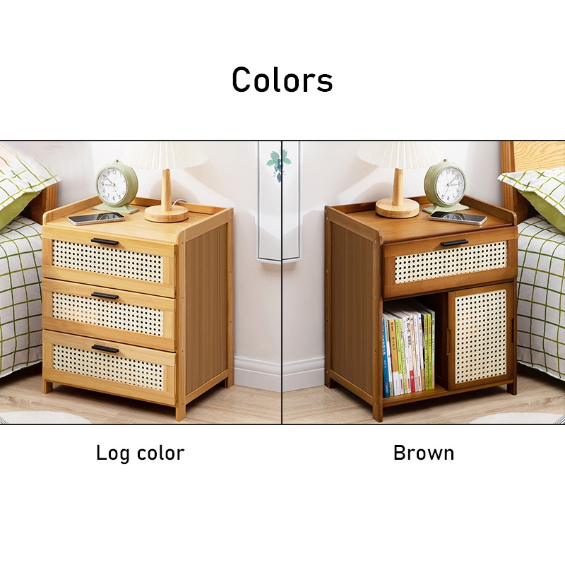 Bàn gỗ NAFENAI trơn mini tối giản hiện đại phong cách Châu Âu