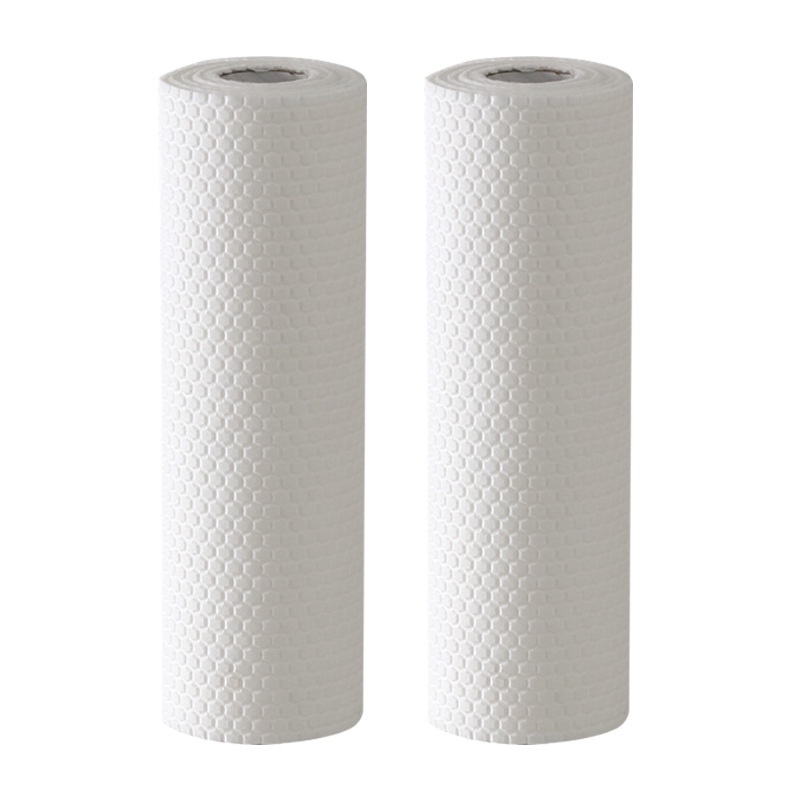 Cuộn 50 Khăn Giấy Khô Lau Bếp Đa Năng Giặt Được 11*20cm (Không Kèm Giá Gỗ)