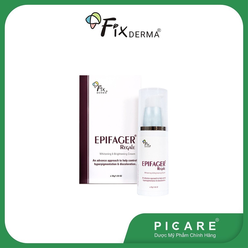 Kem dưỡng giảm thâm nám, làm sáng da Fixderma Epifager Ragale Cream 30g