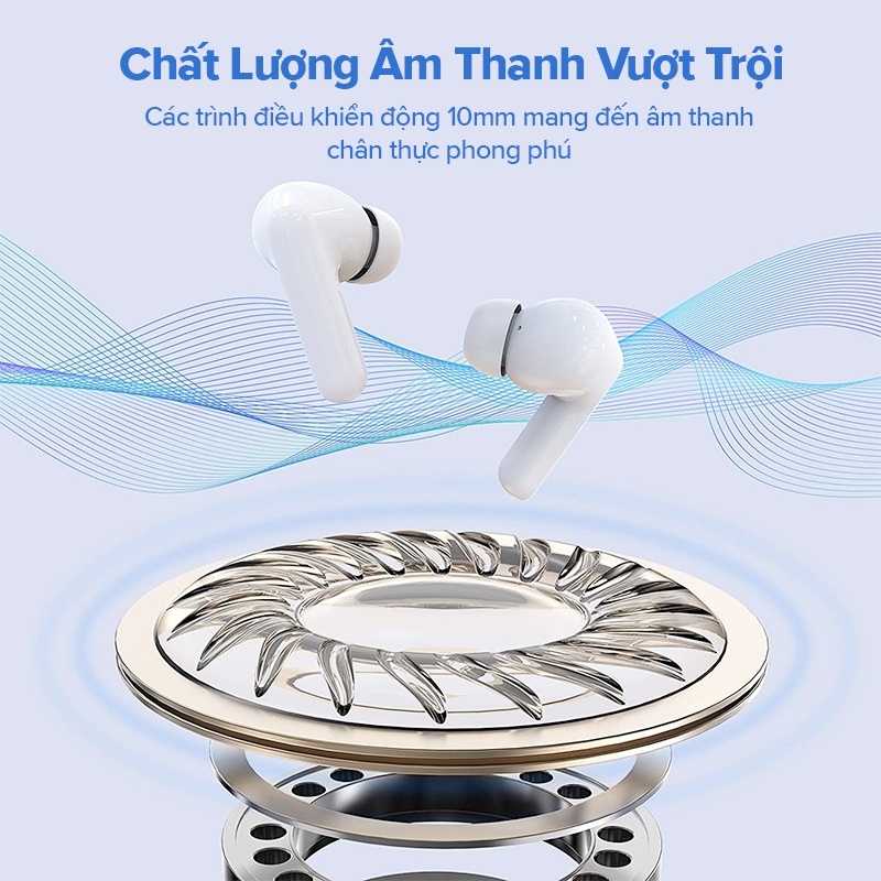 Tai Nghe Bluetooth Việt Star Quốc Tế Điều Khiển Cảm Ứng TWS T18 , Hàng Chính Hãng, Bảo Hành 12 tháng