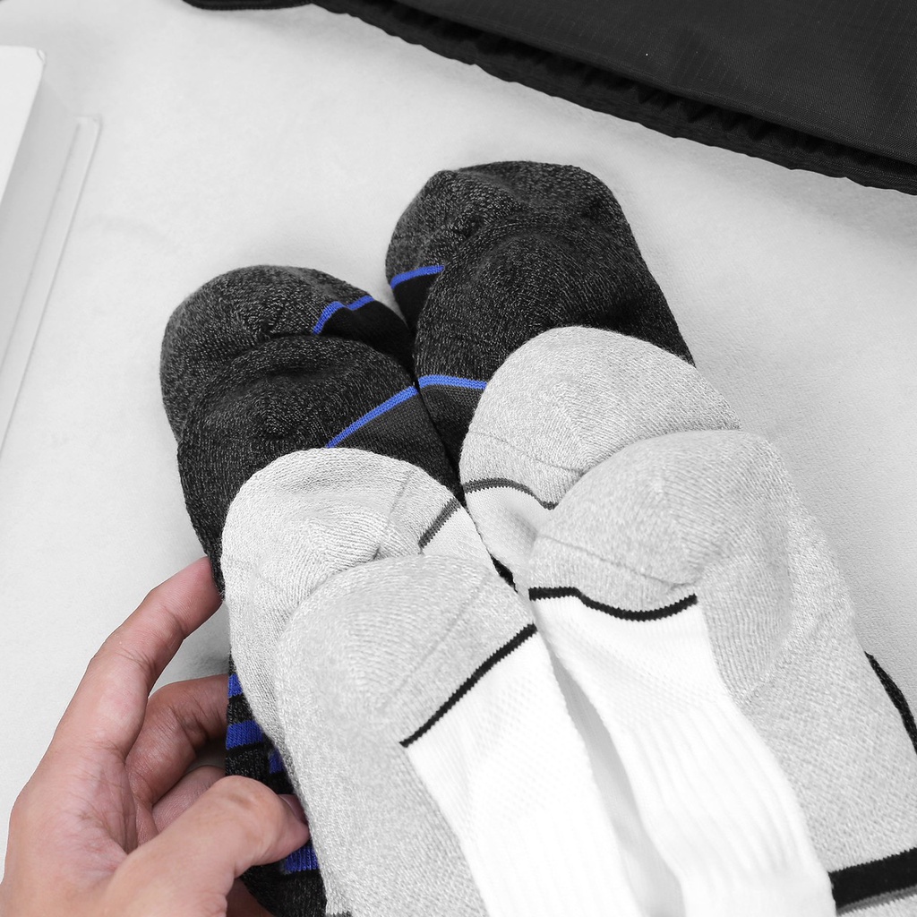 Tất vớ thể thao xuất khẩu xịn vải cotton siêu co dãn khửi mùi