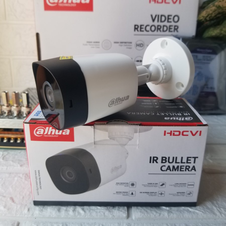 Camera HDCVI hồng ngoại 2.0 Megapixel DAHUA HAC-B1A21P