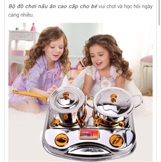 Vỉ Đồ Chơi Bếp Vàng Bạc