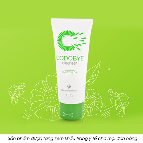 CODOBYE CLEANSER sữa rửa mặt ngừa mụn