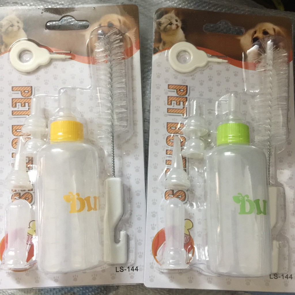 Bình Ti Bình Sữa Chó Mèo Sơ Sinh Pet Bottles Dill 60ml