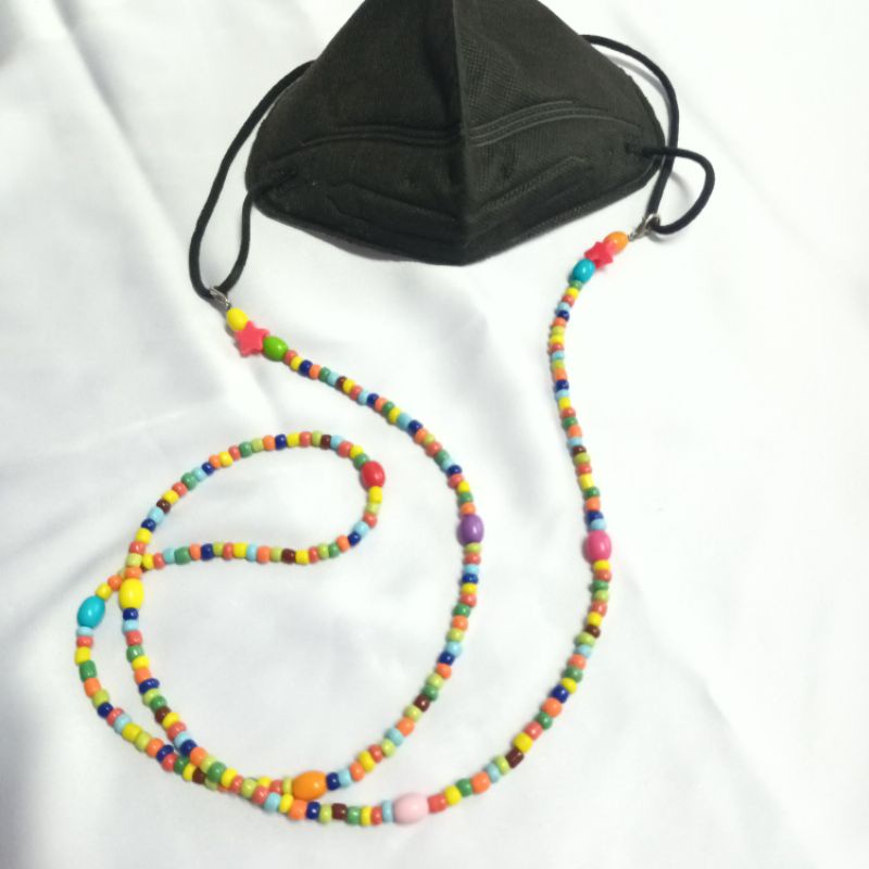 Dây đeo khẩu trang chống rớt kiểu Hàn mã T24 mic ngôi sao may mắn tiện lợi thời trang