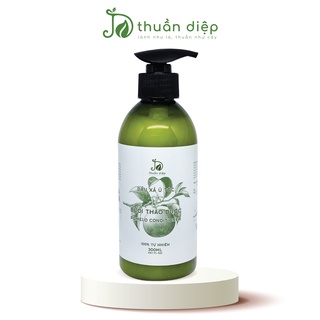 Dầu xả thiên nhiên ủ tóc dầu xả thảo dược bưởi mượt tóc Thuần Diệp