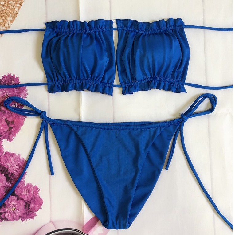 Bikini 2 Mảnh Áo Nhún, Bộ Bơi Hot Trong ( Bộ Sưu Tập Đồ Bơi ) | WebRaoVat - webraovat.net.vn