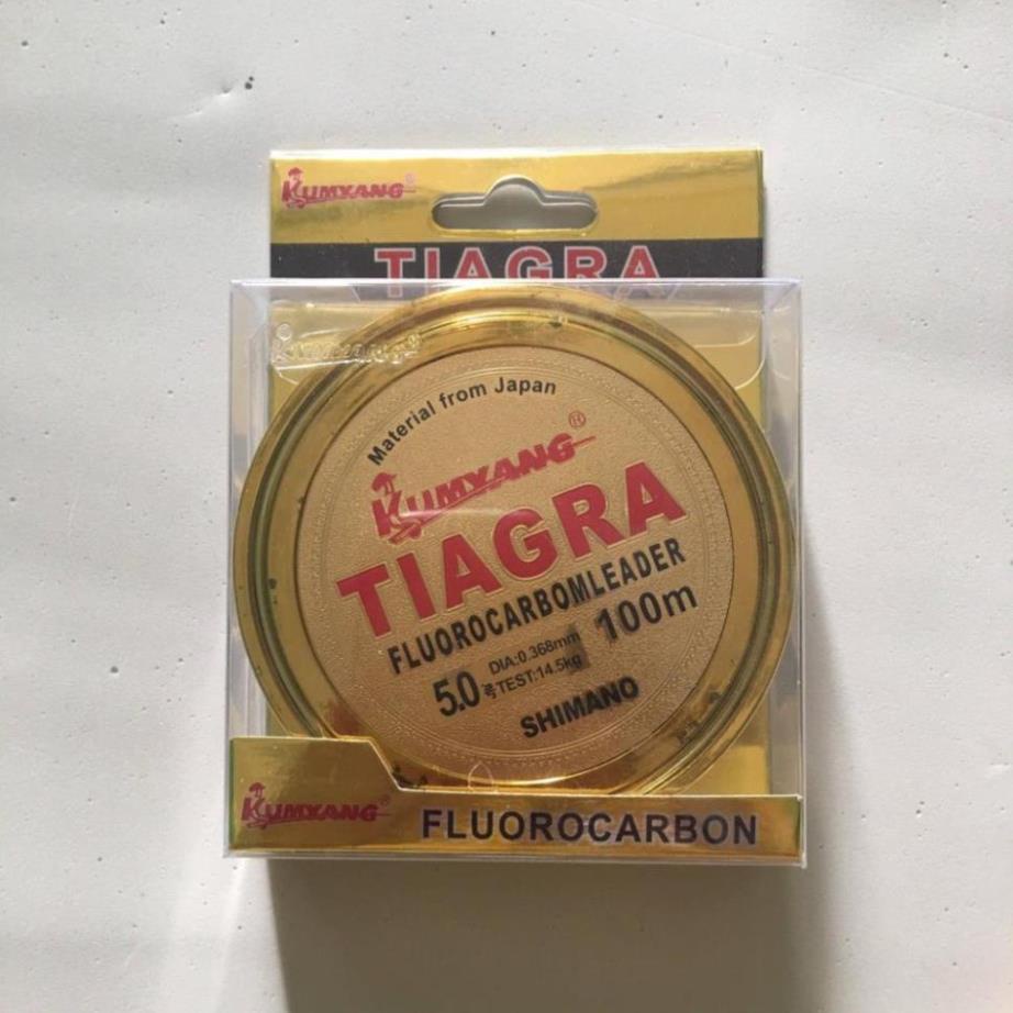 Cước Câu Cá Shimano TIAGRA 100m Cước Câu Cá Tàng Hình Siêu Bền DC14 chuyencacloailuoichim