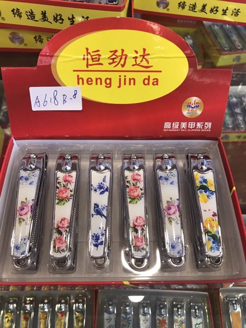 SỈ HỘP 12 CHIẾC BẤM MÓNG TAY SIÊU TO IN HÌNH SIÊU ĐẸP