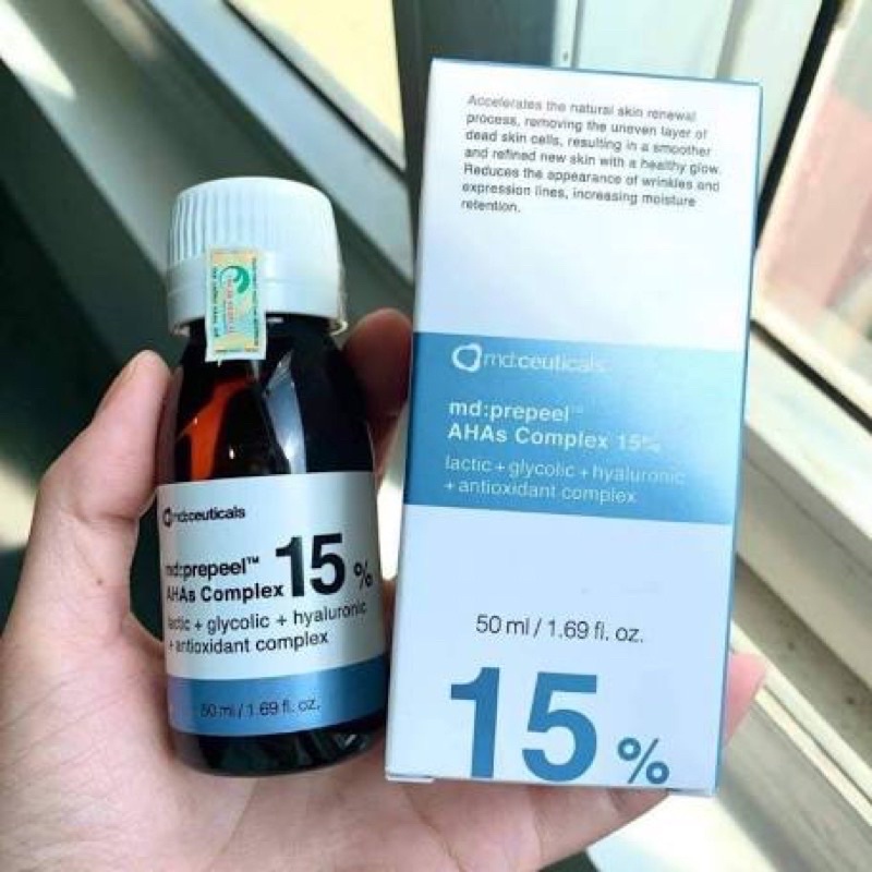 Peel căng bóng, trắng sáng MD: Ceuticals AHA 15%
