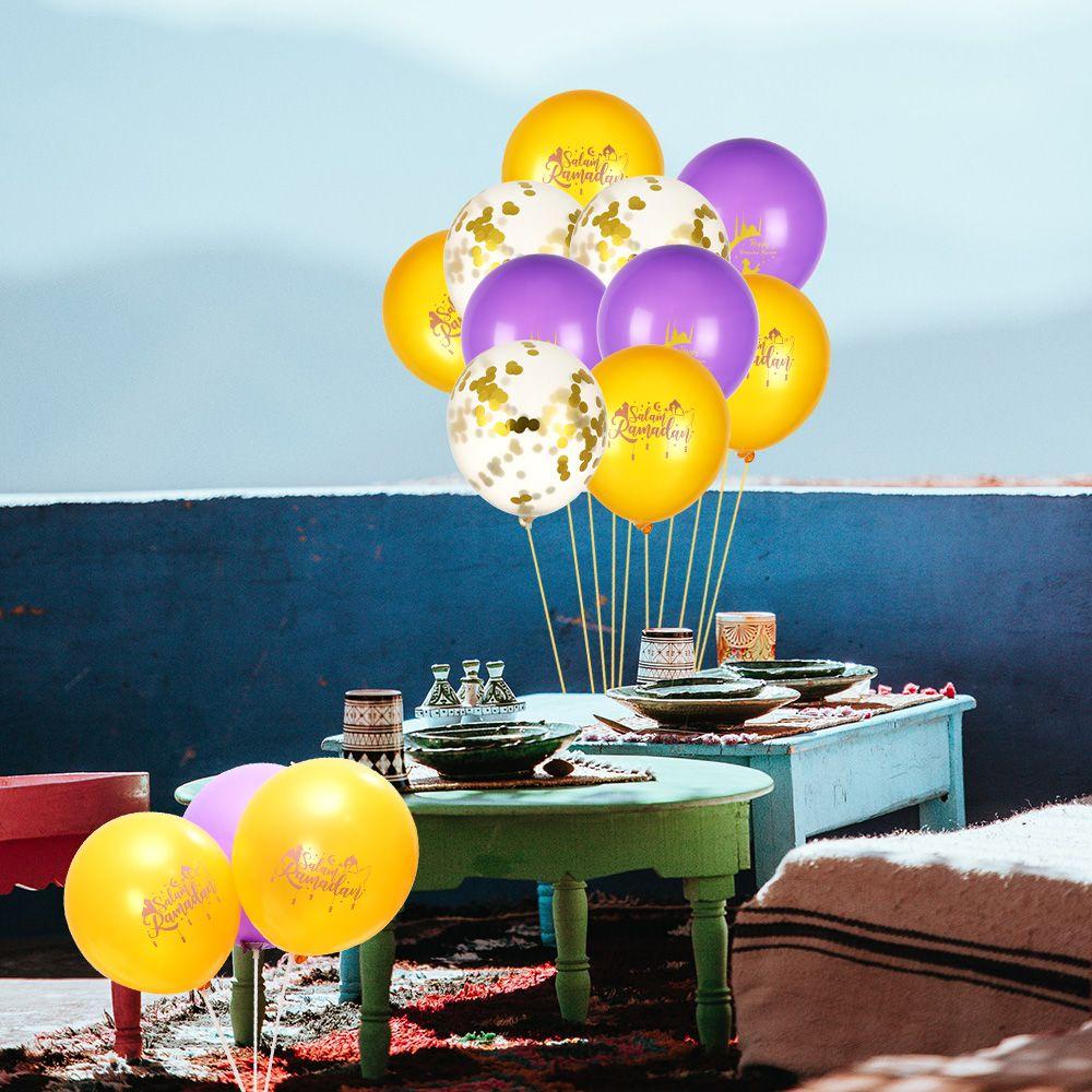 Bong Bóng Trang Trí Tiệc Hồi Giáo Hình Eid Mubarak 1