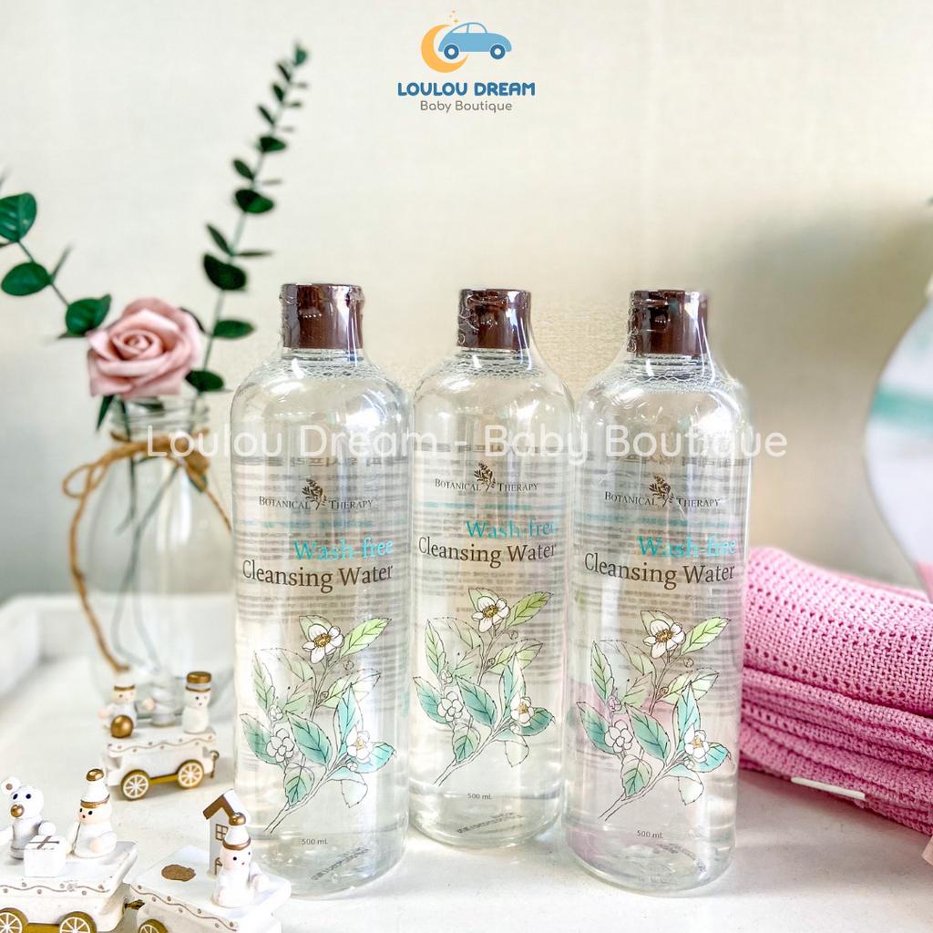 Nước làm sạch đa năng thuần chay Botanical Therapy Cleansing Water vệ sinh dịu nhẹ cho bé từ sơ sinh 500ml