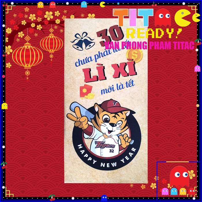 Bao Lì Xì Tết 2022 Giá Sỉ Rẻ Đẹp Hình Con Hổ Siêu Độc Lạ Màu Retro