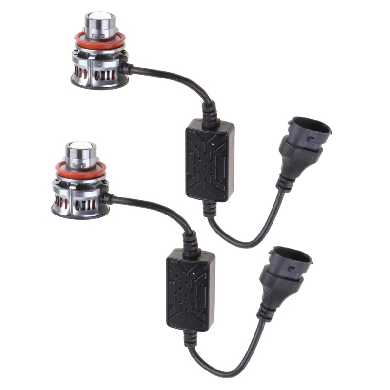 Set 2 Đèn LED Sương Mù Công Suất Cao EV20 H11 3000LM 6000K Thay Thế Chuyên Dụng Cho Xe Hơi