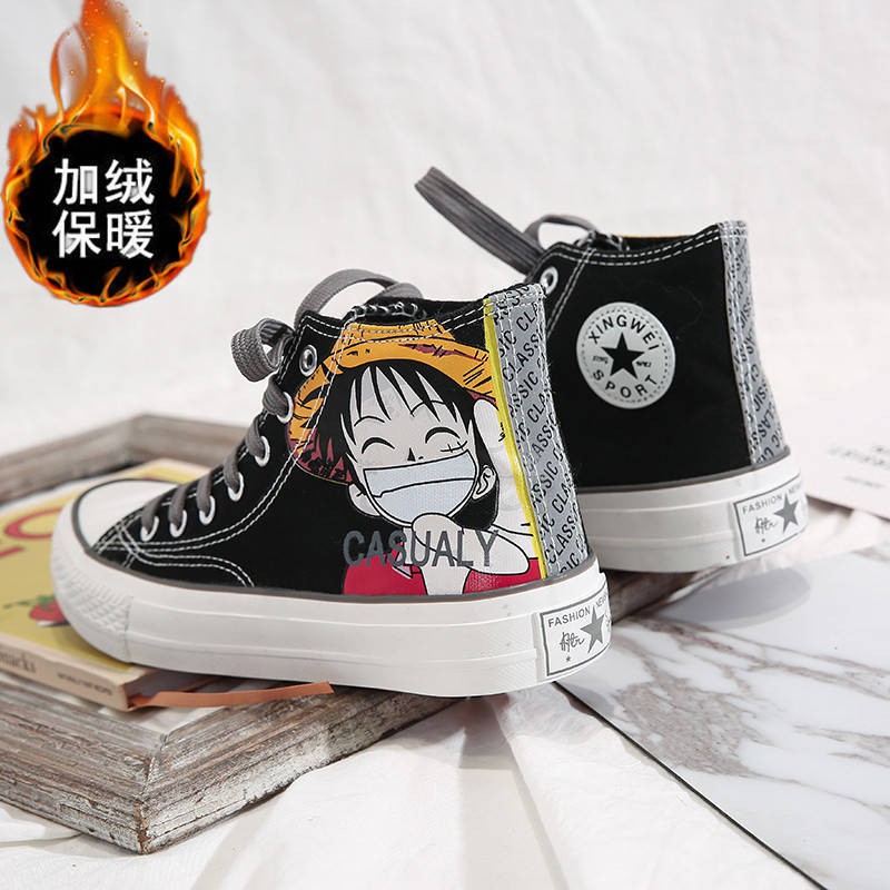 One Piece Graffiti Anime All-match Thông thường giày nam | BigBuy360 - bigbuy360.vn