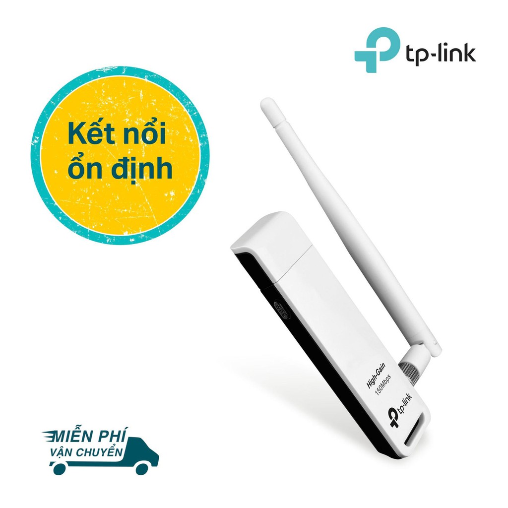 Bộ thu sóng usb wifi TP-LINK TL-WN722N 150Mbs