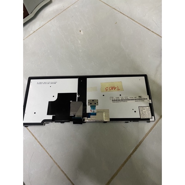 xác bàn phím lenovo t440s 04x0139 chưa test mất 2 phím có đèn led