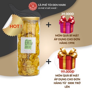 Khoai Lang Sấy Đà Lạt Tẩm Mật Ong, Tẩm Mắm Hành, Khoai Tím Sấy Mật Ong, Chuối sấy mè gừng, giòn, thơm