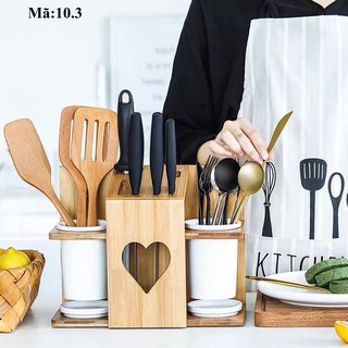 Giá để dao đũa thìa, kệ gác dao, đồ dùng phòng bếp, dao, đũa, thìa: 10.3