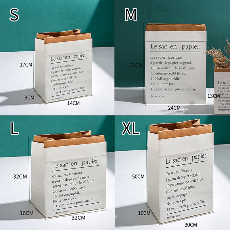 Túi giấy trồng cây chất liệu phân hủy sinh học trang trí tiện dụng