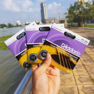 Dây Đàn Guitar Acoustic D'Addario EXP 26 [Size 11] - Tặng kèm Pick gảy