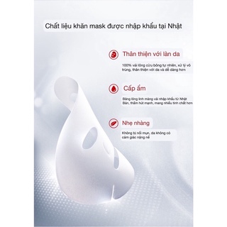 Mặt nạ Unifon đỏ trắng da
