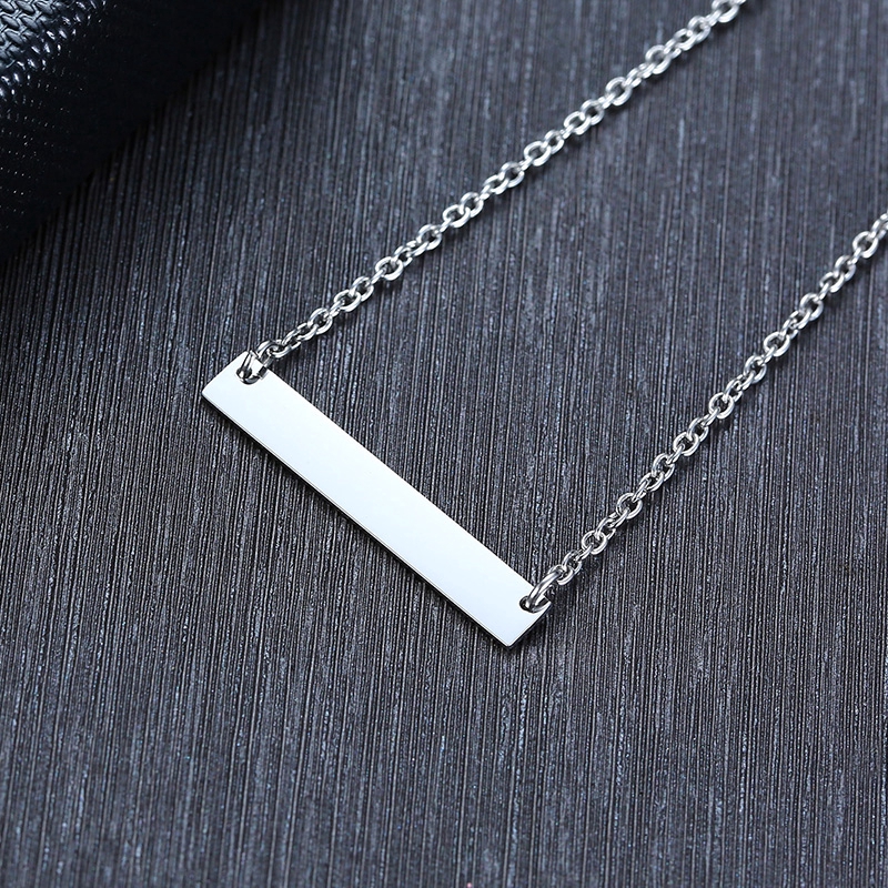 Vnox Dây Chuyền Hợp Kim Mặt Hình Thanh Gỗ Độc Đáo Thời Trang Cho Nữ