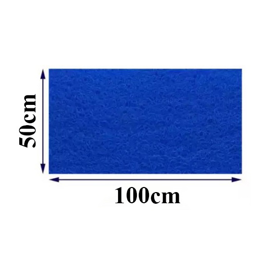 Tấm lọc JMAT - JMAT bùi nhùi không keo lọc hồ cá | 50cm x 50cm, 1m x 50cm