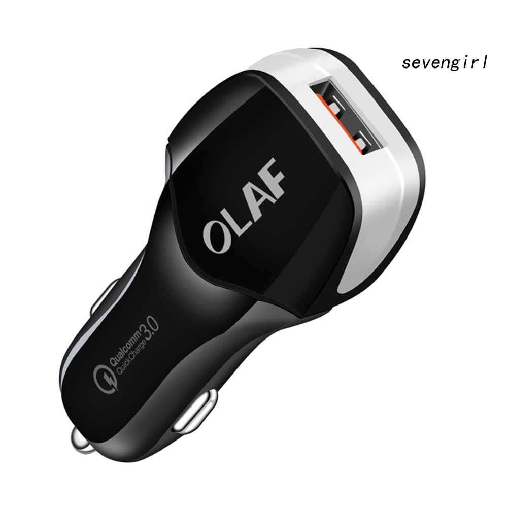 Tẩu Sạc Thông Minh Sev-Olaf Qc3.0 Usb 5 / 9 / 12v Cho Xe Hơi