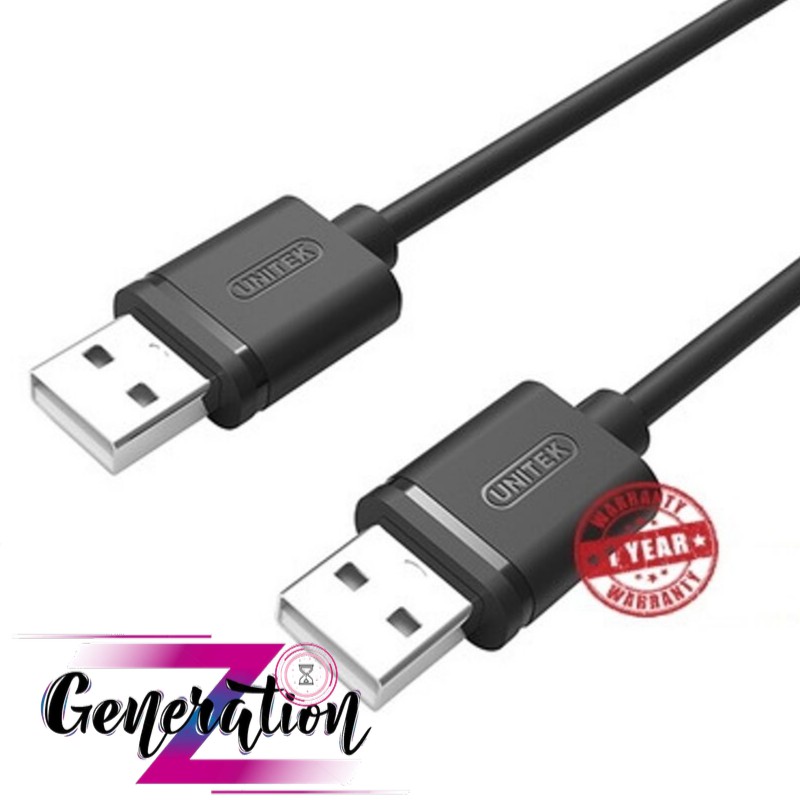 Cáp USB Link 2.0 (1.5m) Unitek (Y-C 442GBK) - Hàng chính hãng