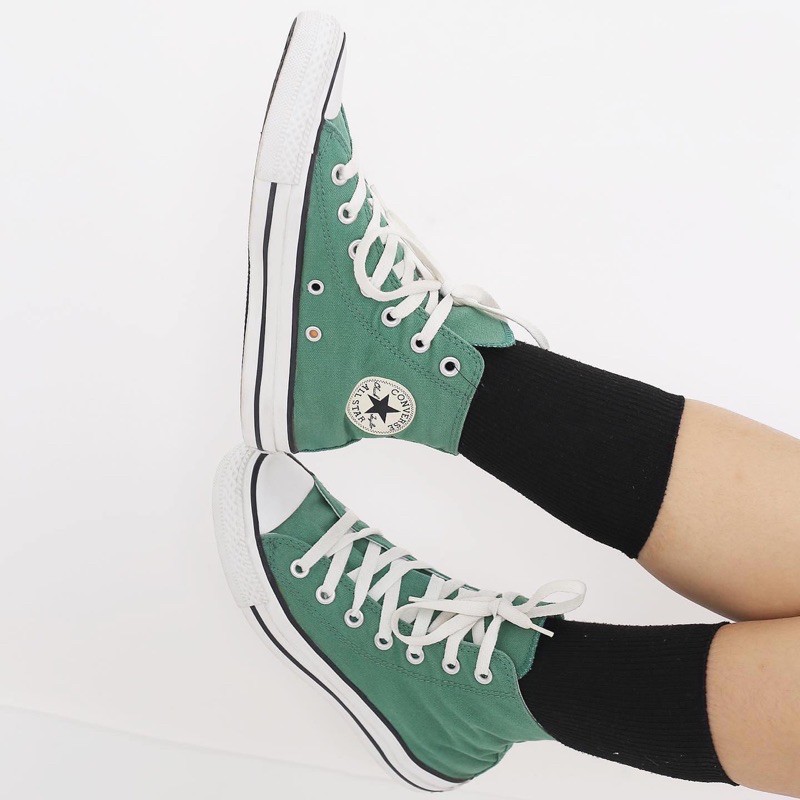 Giày Converse Xanh Lá Mạ Hi Real2hand