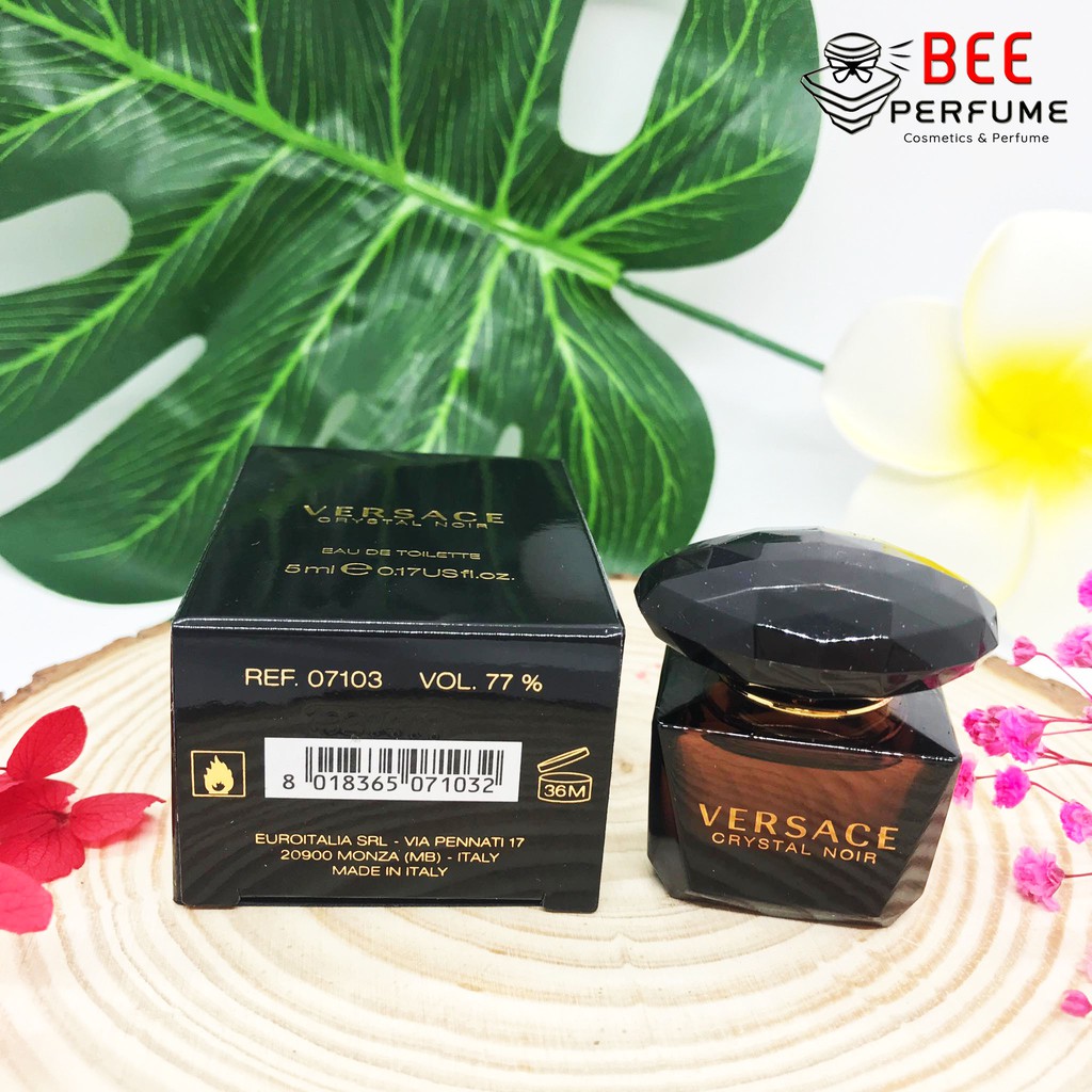 Nước Hoa Versace Crystal Noir EDT mini 5ML chính hãng cho nữ [SALE SÔC] | Thế Giới Skin Care