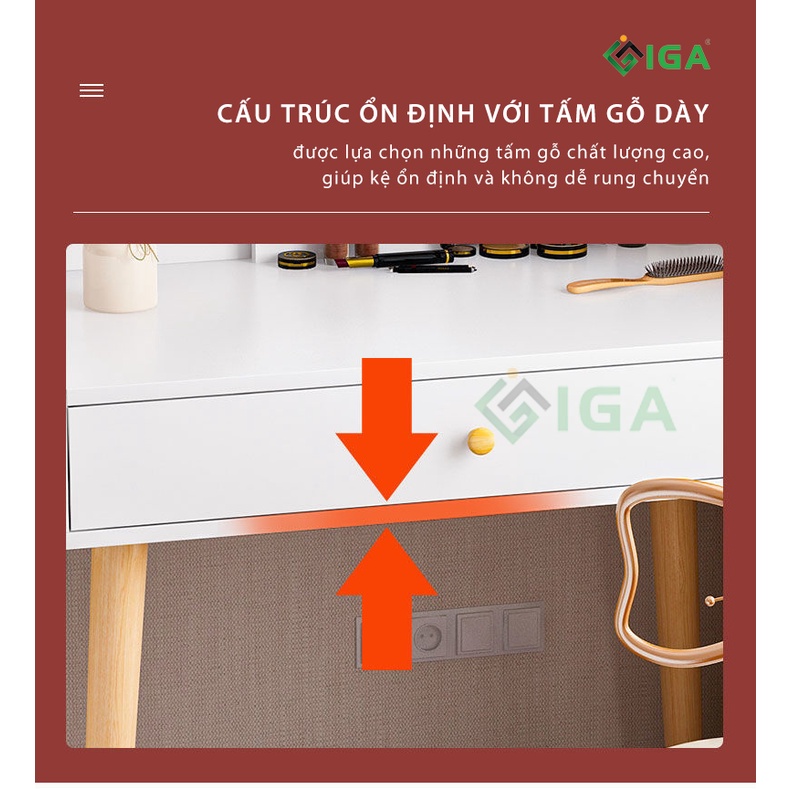 Bàn trang điểm gương led cao cấp chất lượng - GP202