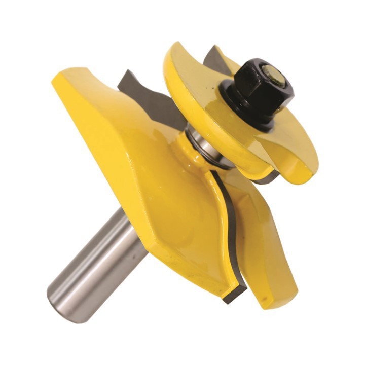 Mũi soi gỗ, mũi phay gỗ cạnh cửa 2 mặt, cốt 12.7mm