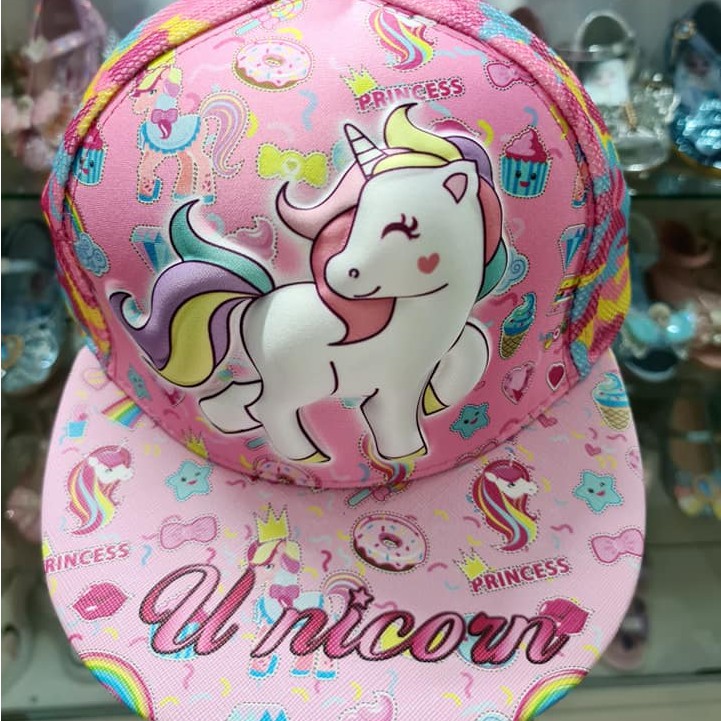 Nón bé gái, nón Pony dễ thương cho bé/ Nón kỳ lân